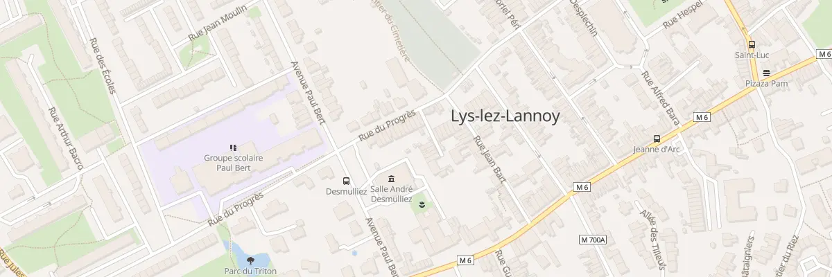 Plan du 31 Rue du Progrès à Lys-lez-Lannoy