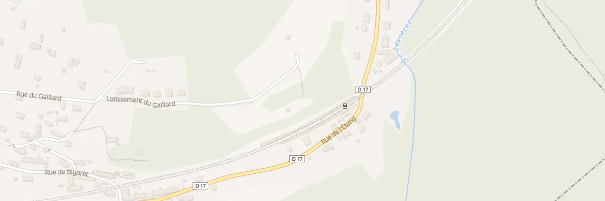 Plan du 5001 Rue de l’Etang à Corcy