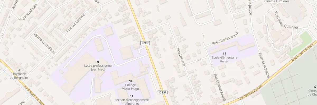 Plan du 40 Rue André Ternynck à Chauny