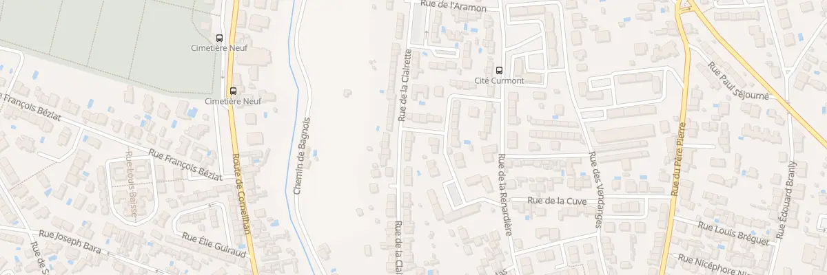 Plan du 38 Rue de la Clairette à Béziers