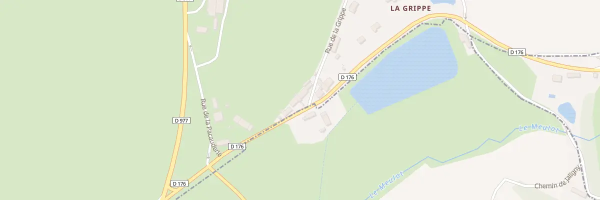 Plan du 7 Rte des Amognes à Saint-Martin-d’Heuille