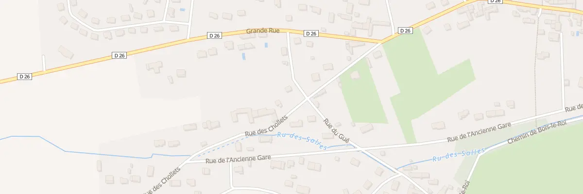 Plan du 4 Rue des Chollets à Nailly