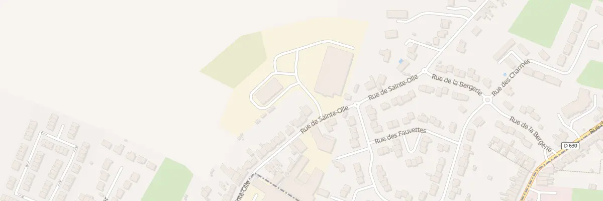 Plan du 69 Rue de Sainte-olle à Neuville-Saint-Rémy