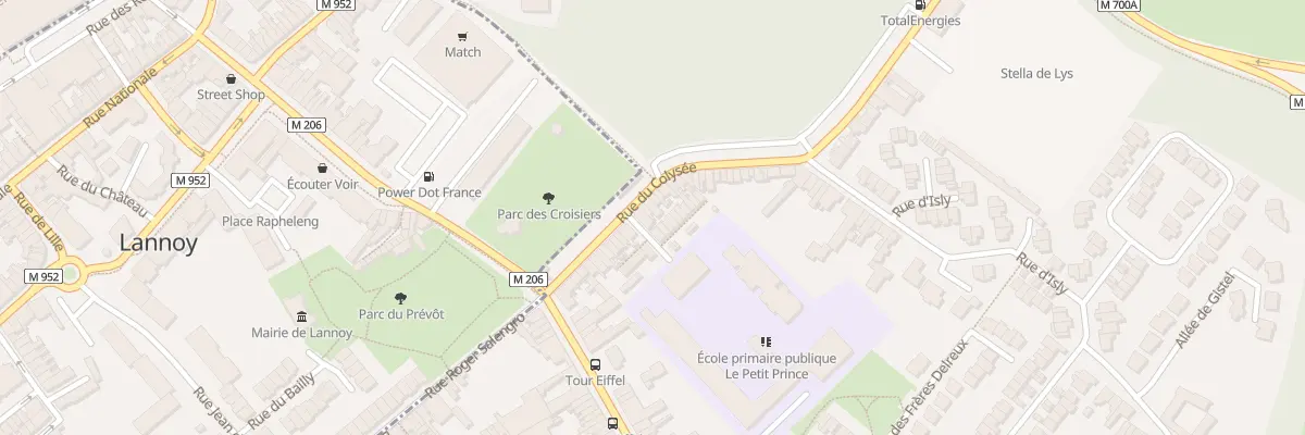 Plan du 135 Rue du Colisée à Lys-lez-Lannoy