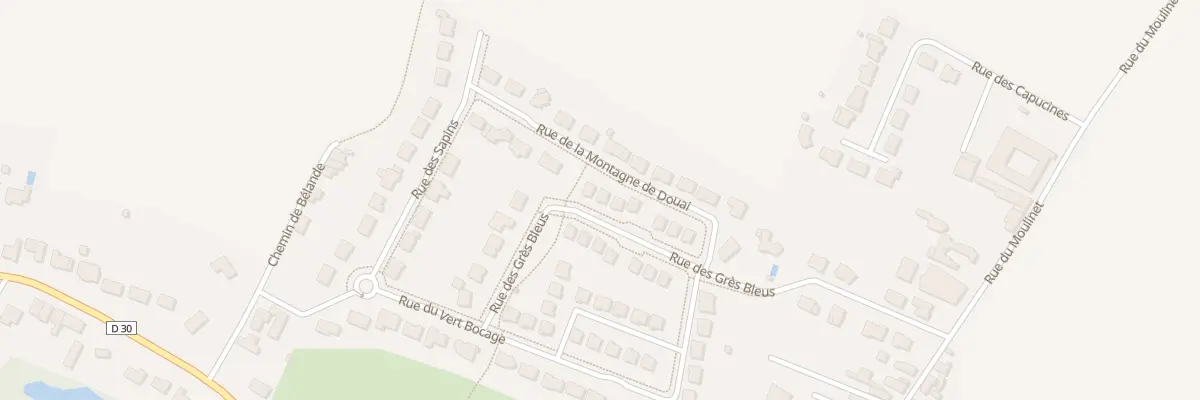 Plan du 283 Rue des Gres Bleus à Coutiches