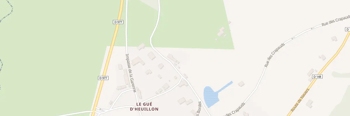 Plan du 4 Rue des Bordes à Saint-Martin-d’Heuille