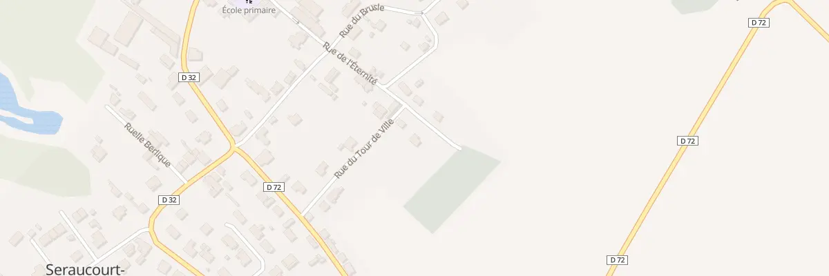 Plan du 11 Rue de l’Eternité à Seraucourt-le-Grand