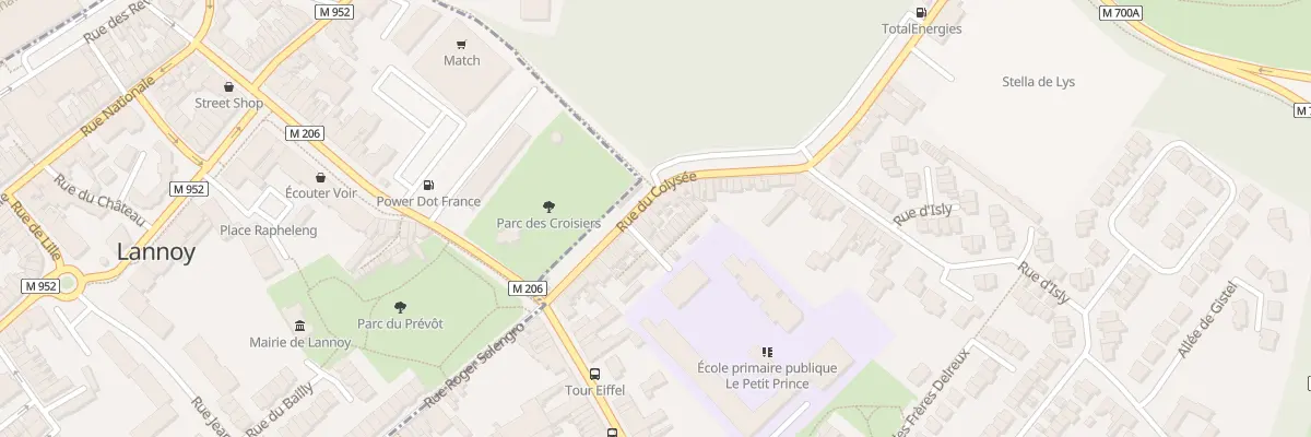 Plan du 133 Rue du Colisée à Lys-lez-Lannoy