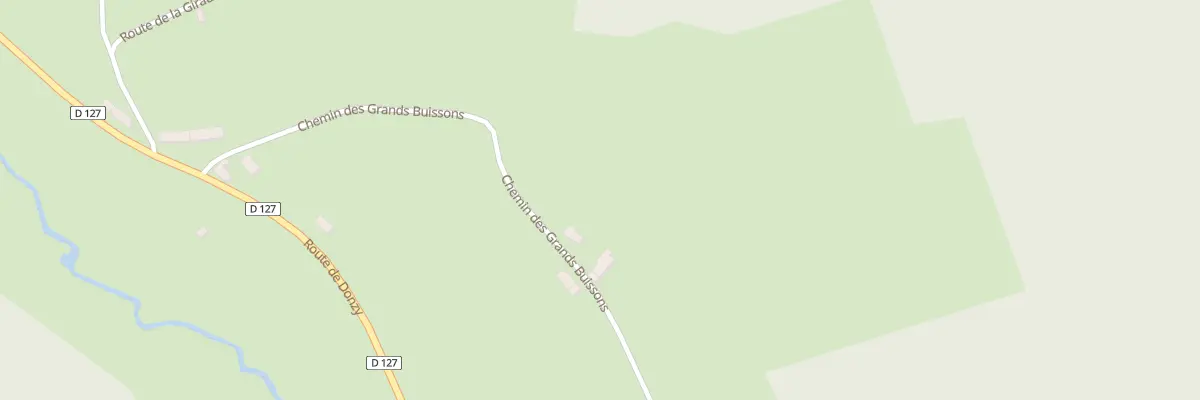 Plan du 1 Che des Grands Buissons à Colméry