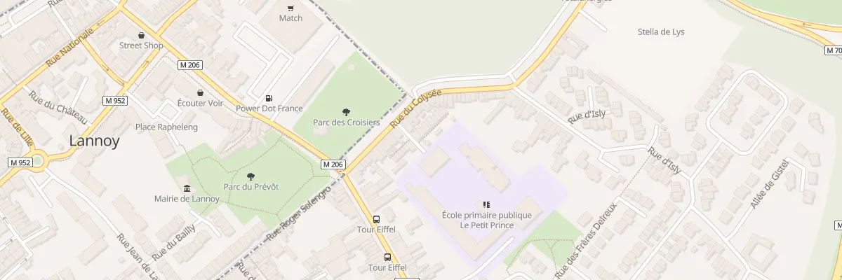 Plan du 13 Rue du Colisee Rg Bruno à Lys-lez-Lannoy