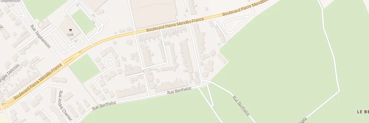 Plan du 128 Rue Gabriel Péri à Wattrelos