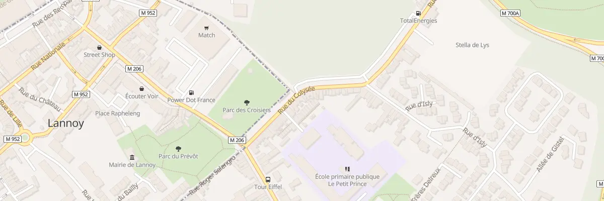 Plan du 127 Rue du Colisée à Lys-lez-Lannoy
