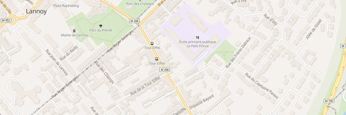 Plan du 19 Rue Gal Leclerc à Lys-lez-Lannoy