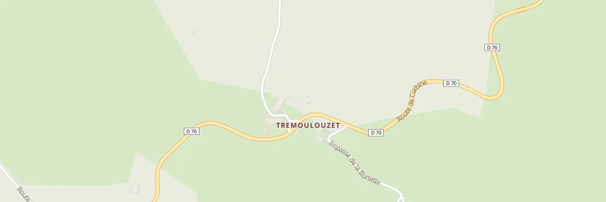 Plan du 5010 Tremoulouzet aux Monts-Verts