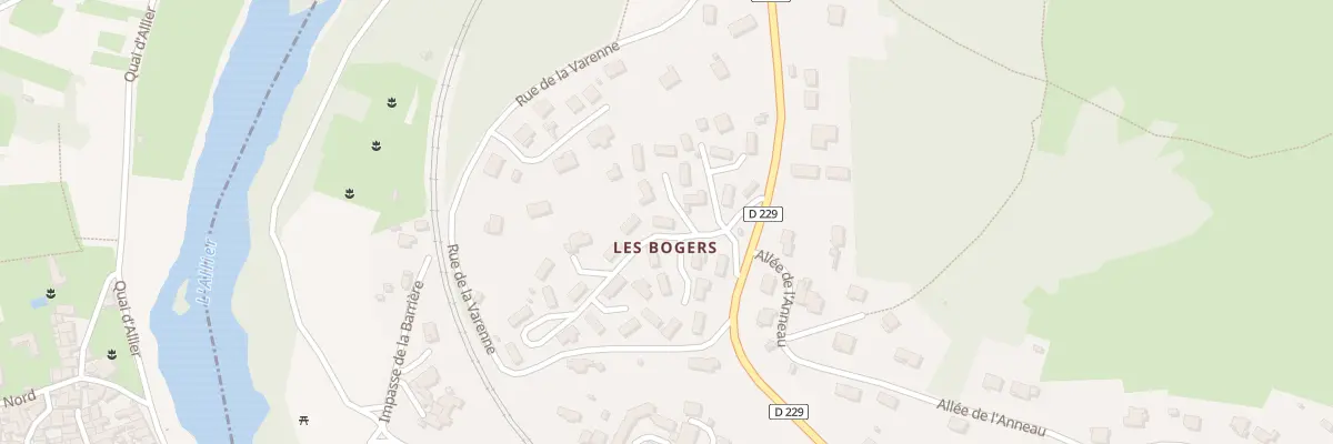 Plan du 9 Les Bogers à Parent