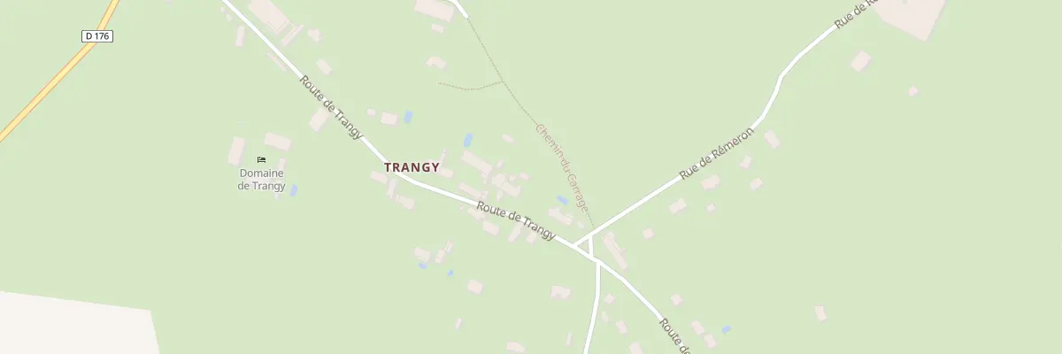Plan du 25 Rte de Trangy à Saint-Éloi