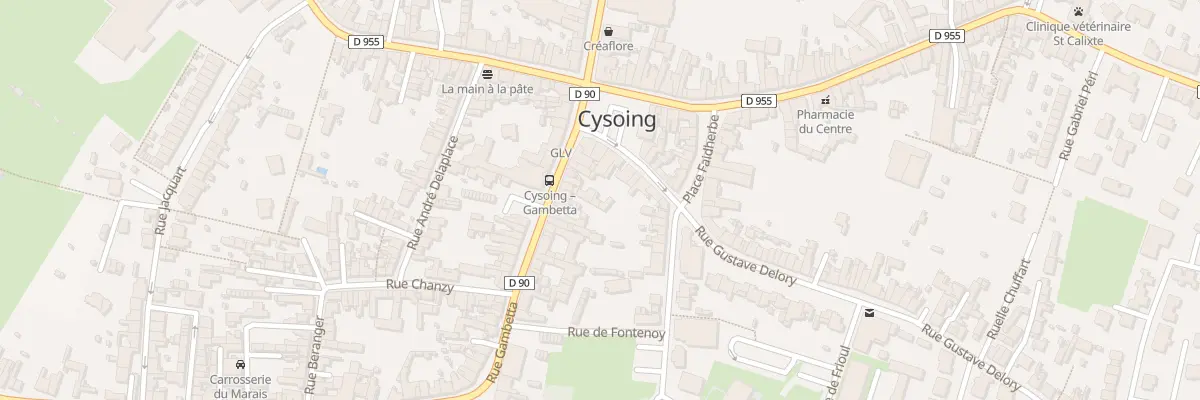 Plan du 25B Rue Gambetta à Cysoing