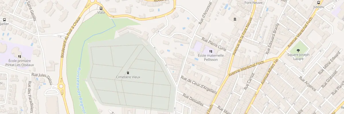 Plan du 19 Rue d’Arsonval à Béziers