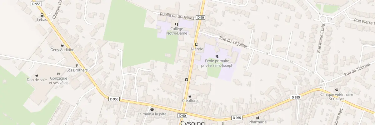 Plan du 115 Rue Salvador Allende à Cysoing
