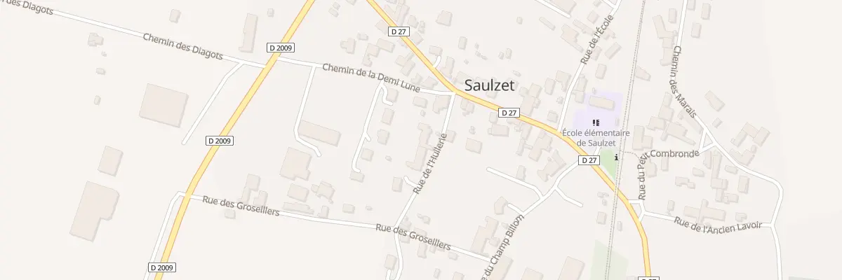Plan du 4 Rue de l’Huilerie à Saulzet
