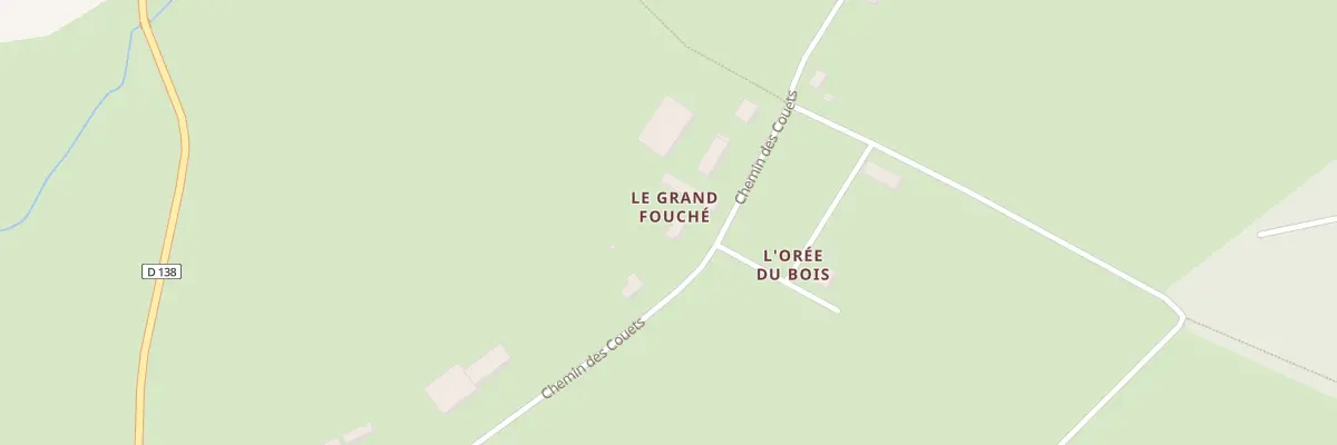 Plan du 5171 Le Grand Fouche à Marigny