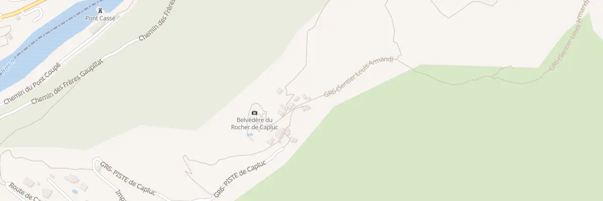 Plan du 6 Che de Capluc au Rozier