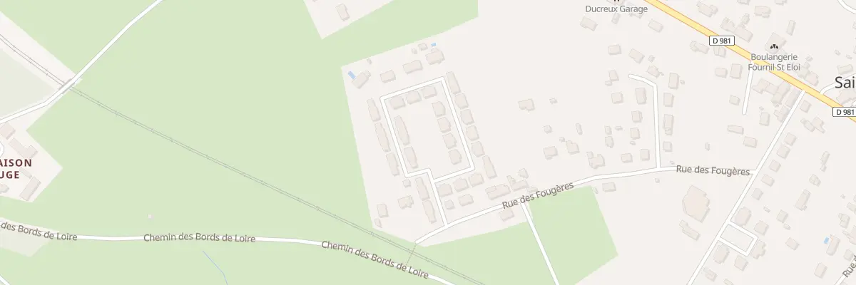 Plan du 34 Rue des Acacias à Saint-Éloi