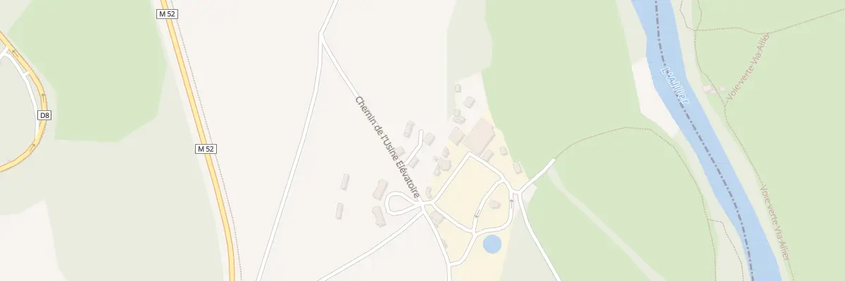 Plan du 5002 Che de l’Usine Elévatoire à Cournon-d’Auvergne