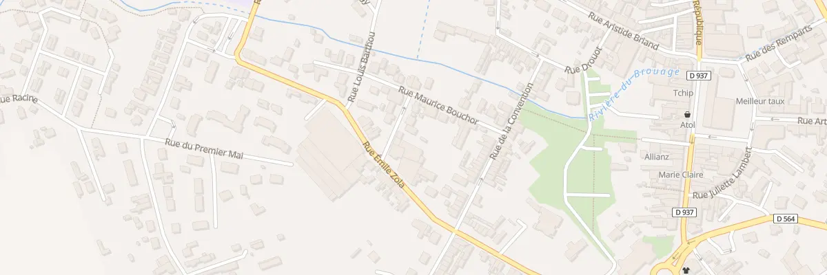 Plan du 5 Rue Henri Guillaume à Chauny