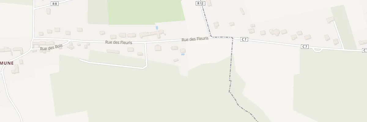 Plan du 13 Rue des Fleuris à Subligny