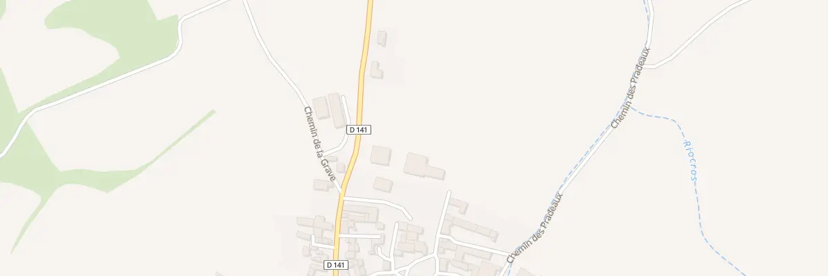 Plan du 5001 Imp du Chevalet Segonzat à Saint-Gervazy