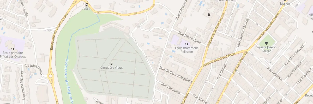 Plan du 17 Rue d’Arsonval à Béziers