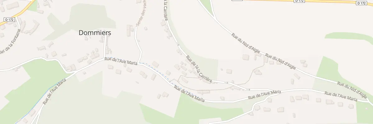 Plan du 18 Rue de la Carrière à Dommiers