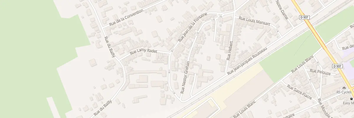 Plan du 22 Rue Nestor Grehant à Chauny
