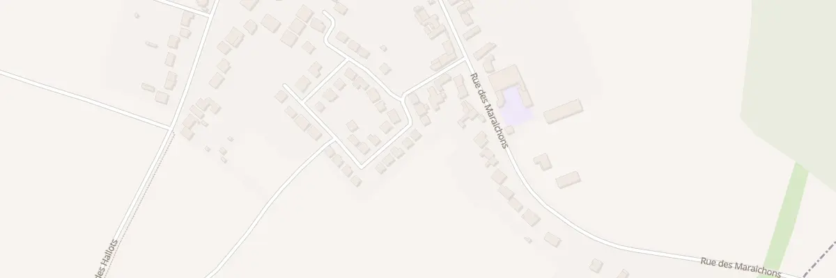 Plan du 9 Rue du Calvaire à Écaillon