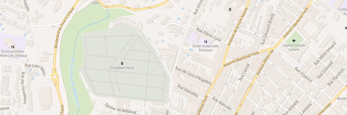 Plan du 11 Rue d’Arsonval à Béziers