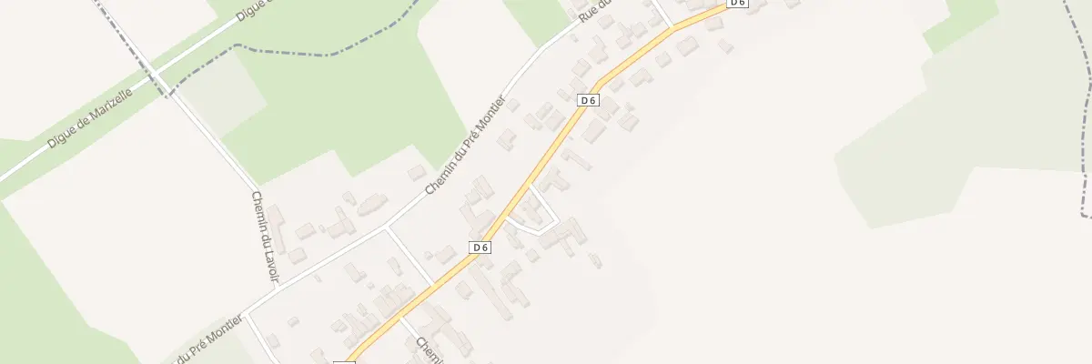 Plan du 20 Rue de la République à Bichancourt
