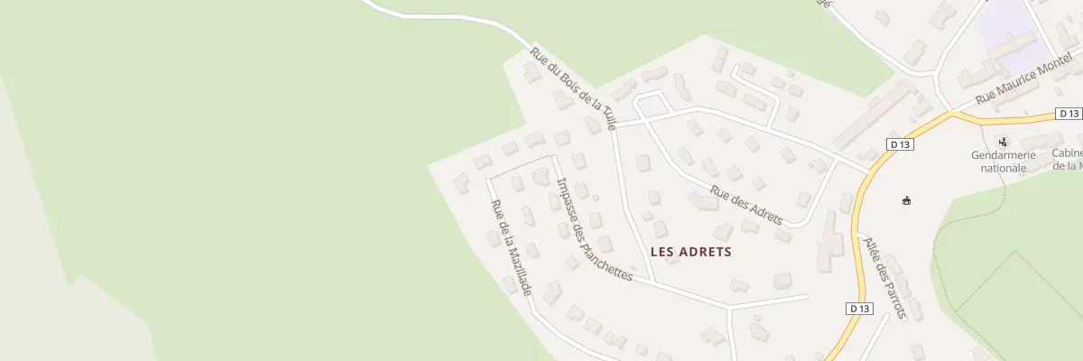 Plan du 6198 Lot les Adrets 3 à Ruynes-en-Margeride