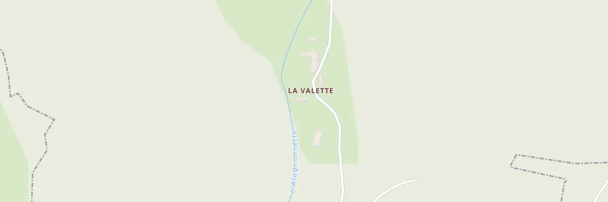 Plan du 6287 La Valette à La Chapelle-Laurent