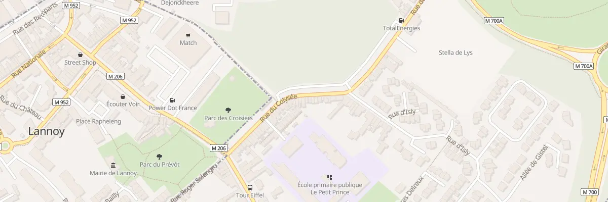 Plan du 115 Rue du Colisée à Lys-lez-Lannoy