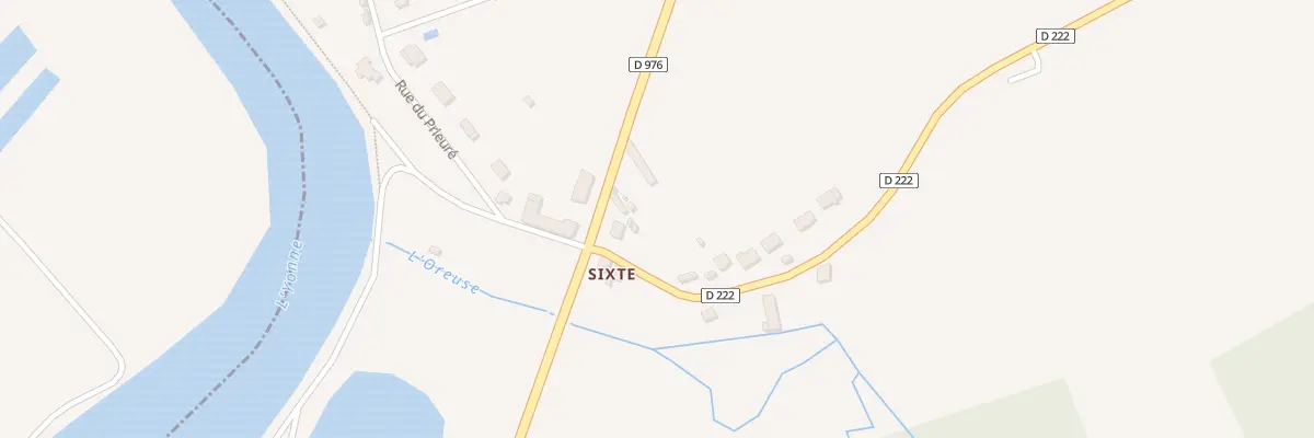 Plan du 376 Rte de Pont à Michery