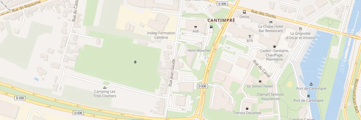 Plan du 4B Rue Jean Goude à Cambrai