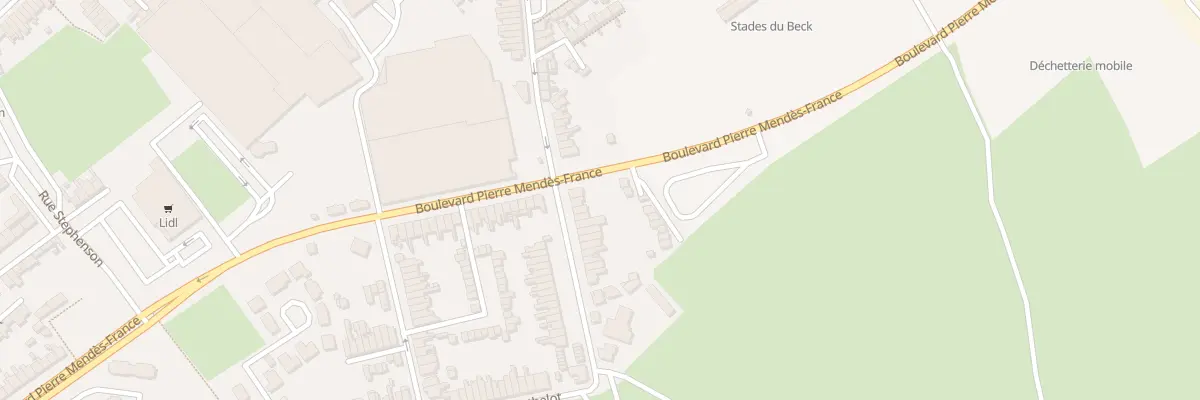 Plan du 99 Rue Gabriel Péri à Wattrelos