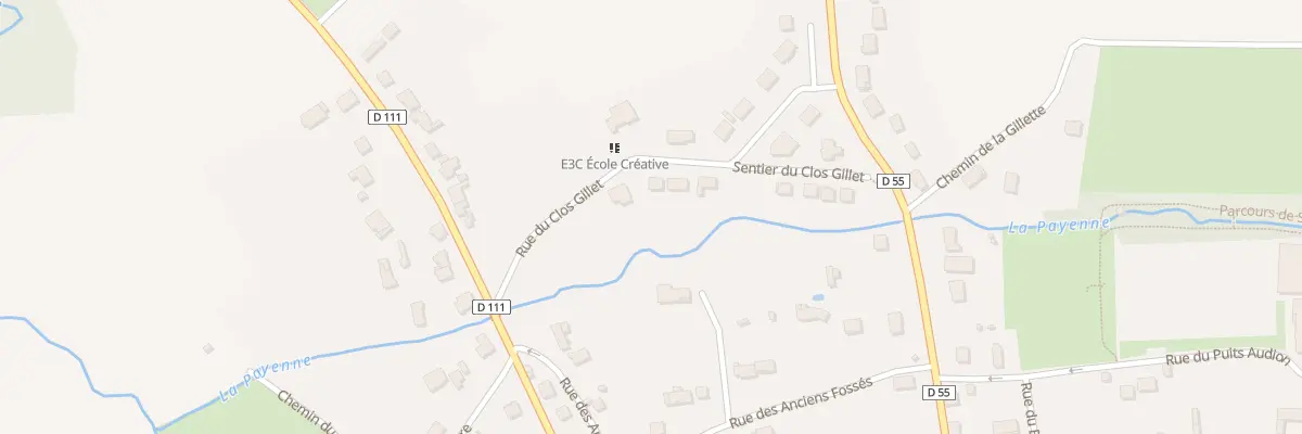 Plan du 13 Rue du Clos Gillet à Choisy-en-Brie