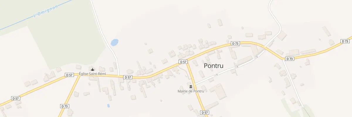 Plan du 1 Rue des Prés à Pontru