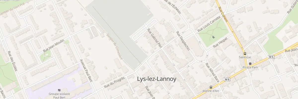 Plan du 49 Rue Gabriel Péri à Lys-lez-Lannoy