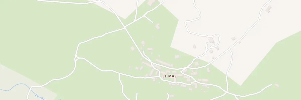 Plan du 5079 Le Mas à Saint-Laurent-de-Muret