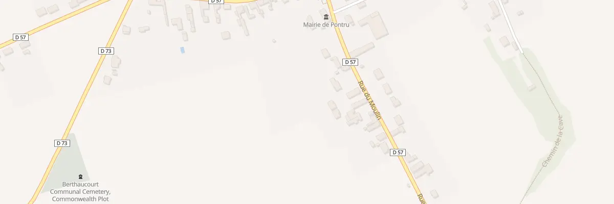 Plan du 12 Rue du Moulin à Pontru