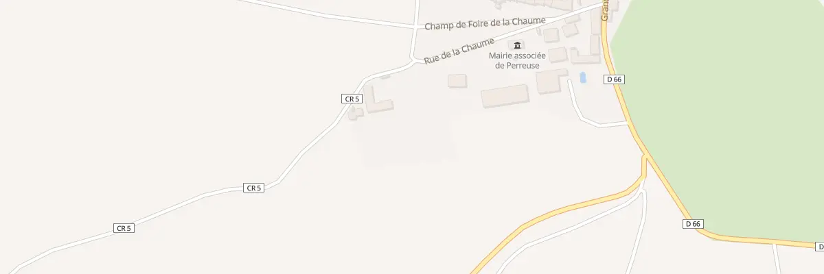 Plan du 17 Rue de la Chaume (perreuse) à Treigny-Perreuse-Sainte-Colombe