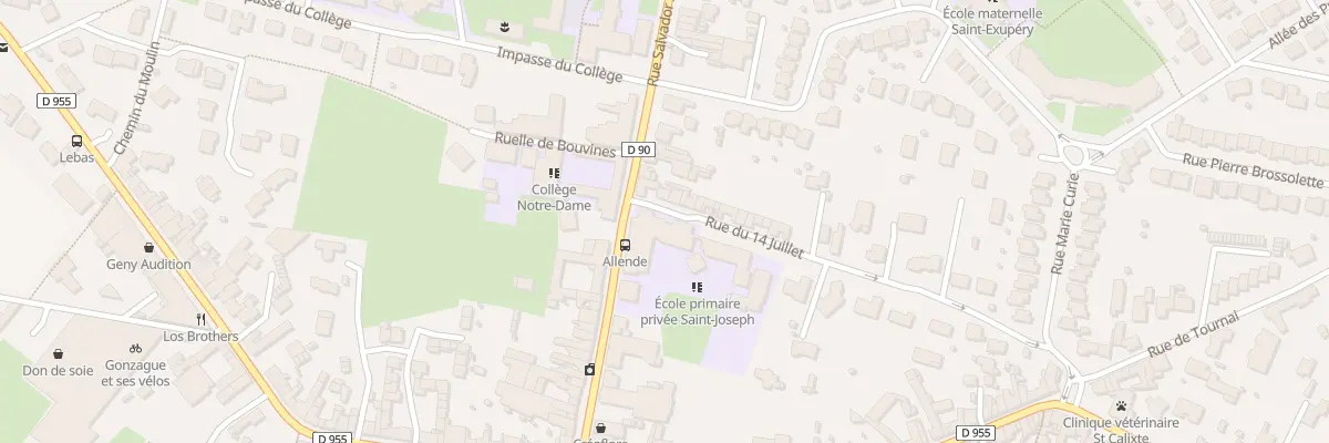 Plan du 182 Rue Salvador Allende à Cysoing